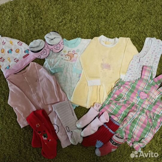 Вещи для дома на девочку 68 см