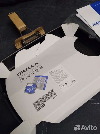 Сковорода гриль IKEA новая