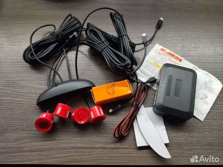 Комплект парктроников, красные