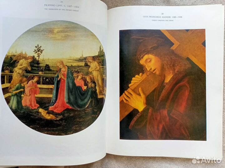 Крупногабаритный альбом итальянской живописи