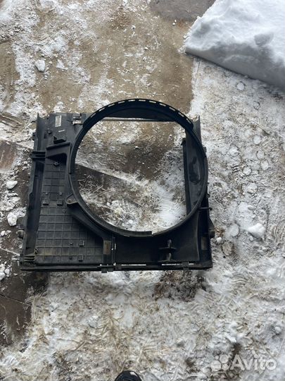 Рамка кожух радиаторов range rover l322