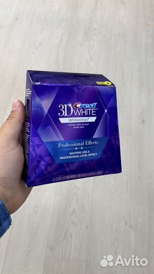 Отбеливающие полоски crest 3D White в наличии