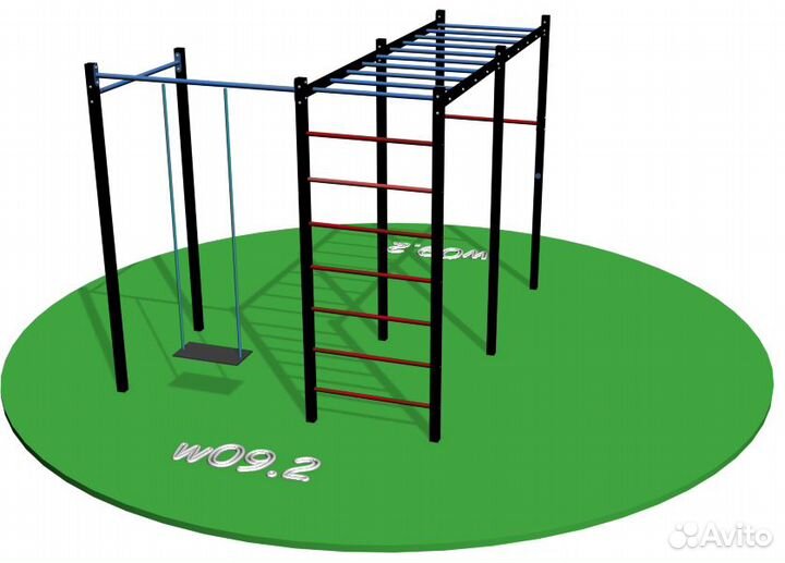 Спортивный комплекс sswa №9.2 для взрослых и детей