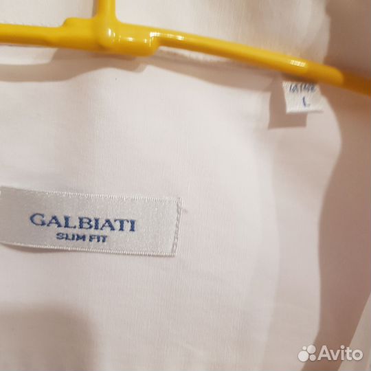 Мужская рубашка белая L