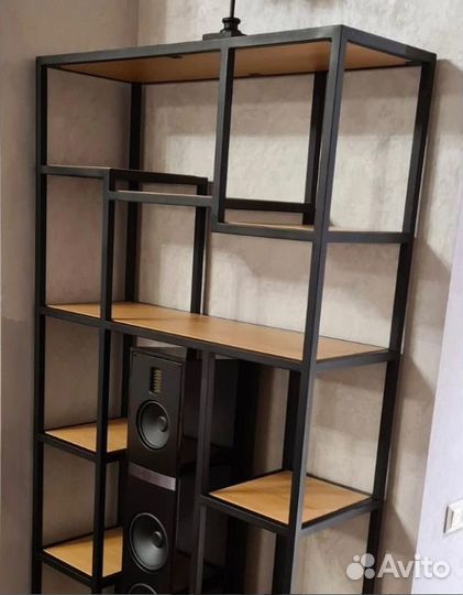 Стеллаж в стиле Лофт на заказ