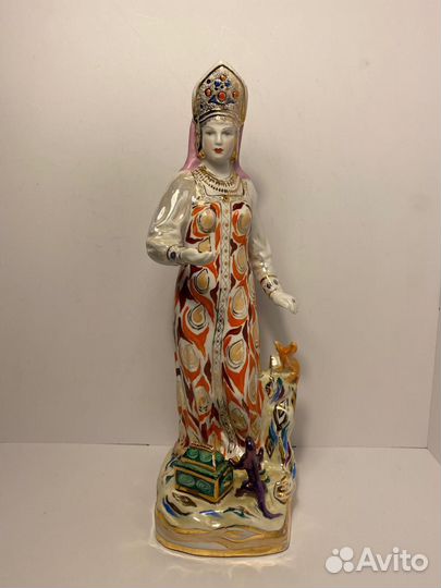 Статуэтка фарфор Хозяйка медной горы Дулево СССР