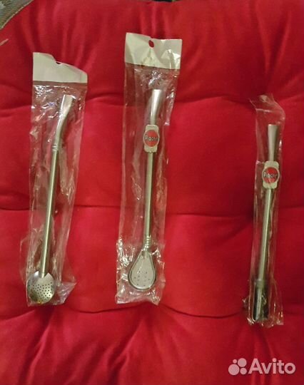 Мате. Бомбильи и калабасы для мате