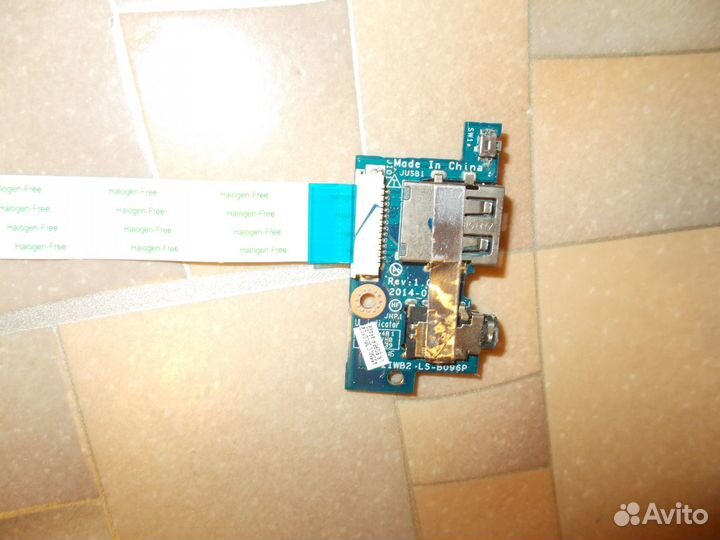 USB плата для ноутбука Lenovo B50-30, LS-B096P