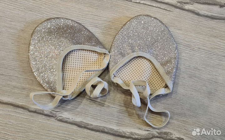 Получешки для гимнастики, полупальцы