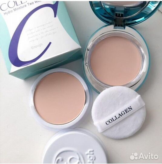 Collagen пудра для лица тон 13 Южная Корея