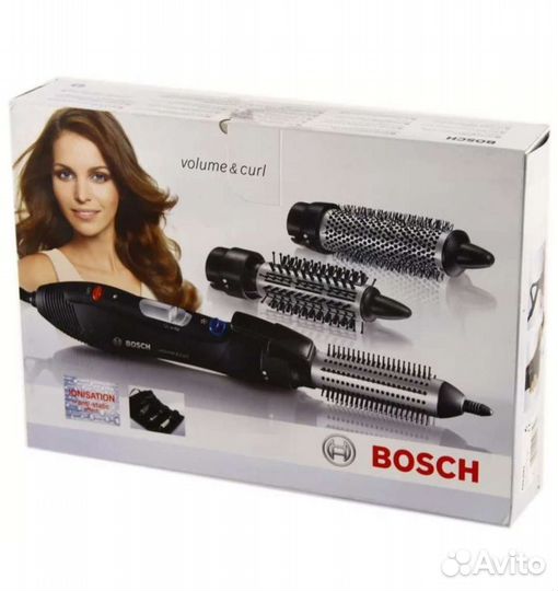 Новое. Фен щетка Bosch volume&curl PHA2662