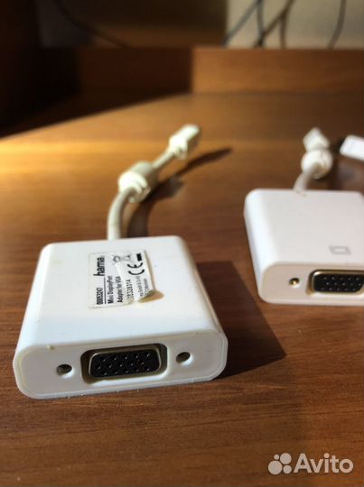 Переходник mac (displayport) -vga
