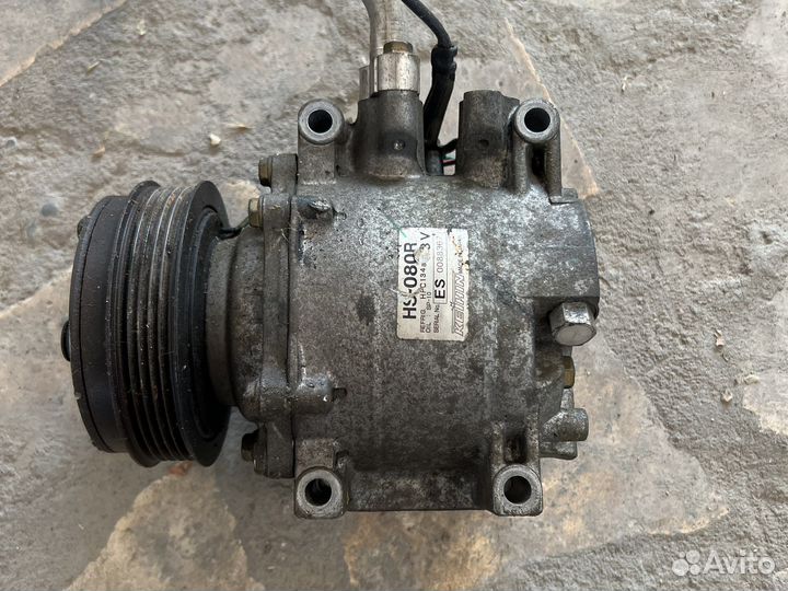 Honda jazz fit компрессор кондиционера