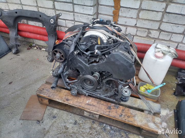 Двигатель на audi a6 c5 2.4 ALF