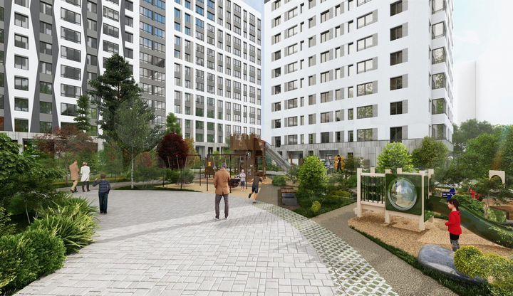 Квартира-студия, 35,1 м², 4/19 эт.