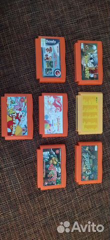 Катриджи для приставки Денди