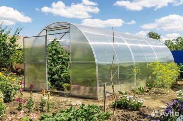 Теплица из поликарбоната