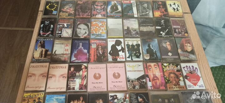 Кассеты лицензионные (Русская рок-музыка)