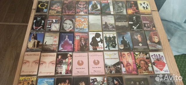Кассеты лицензионные (Русская рок-музыка)