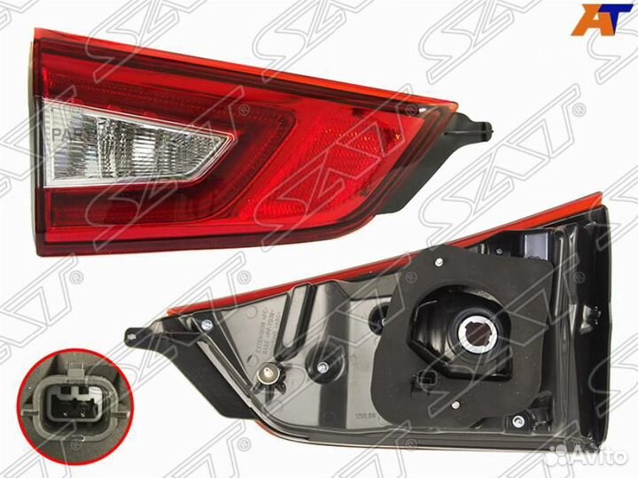 SAT ST-215-1326L Фонарь в крышку багажника nissan