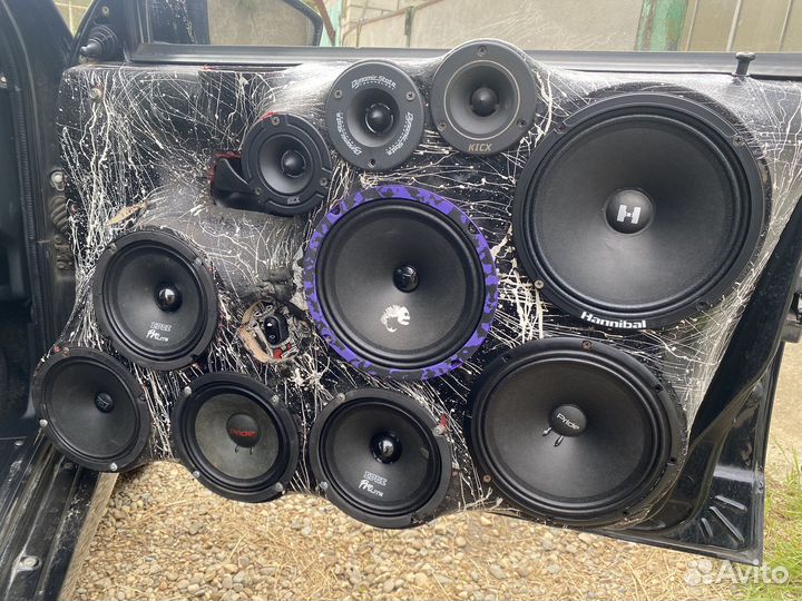 Дверные карты ваз 2114 2109 автозвук