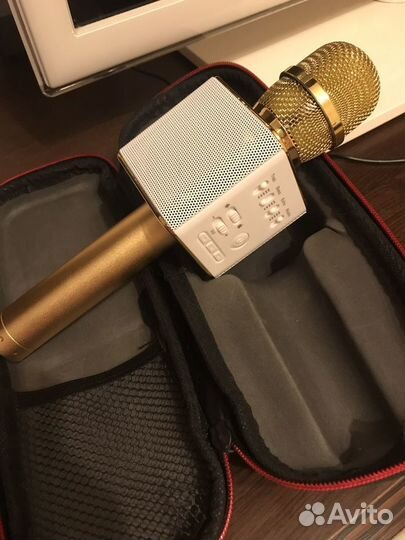 Микрофон для караоке с динамиками