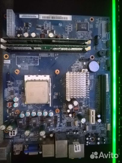 Amd Phenom X3 8650 мат. плата и видеокарта