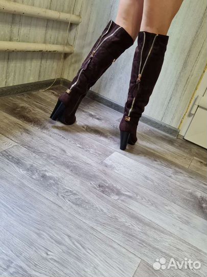 Ботфорты зимние