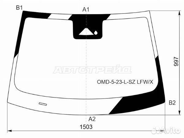 Стекло лобовое