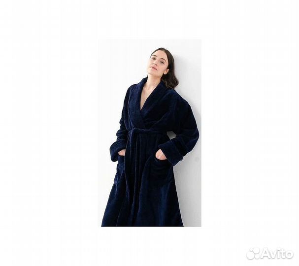 Халат махровый GoodNight Bamboo 50-52 (хl) темно-с