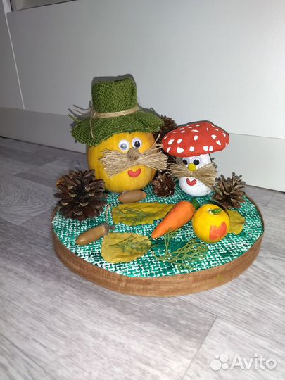 Осенняя поделка Дедушки