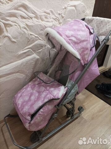 Коляска санки