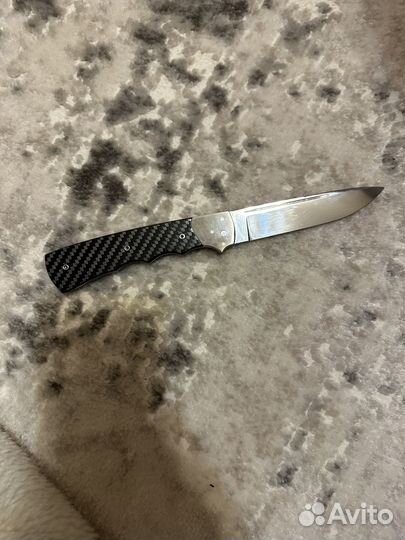 Нож складной ручной работы