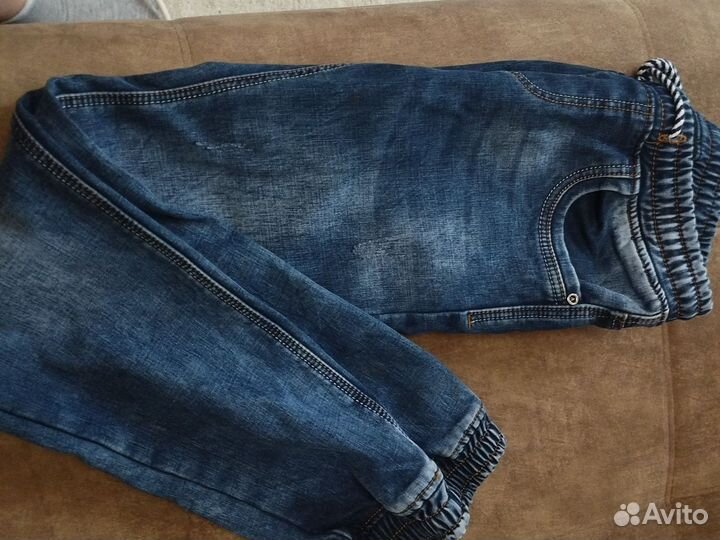 Брюки мужские утепленные джинс