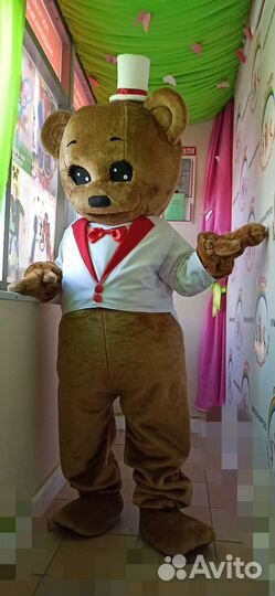 Ростовая кукла Бурый Мишка на январь