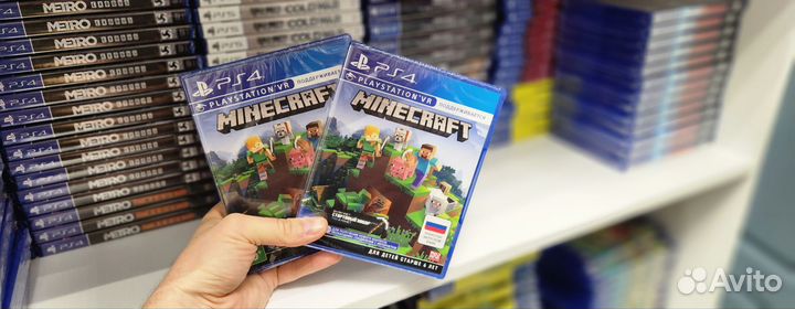 Minecraft PS4 - Можно оплачивать - Авито Доставка