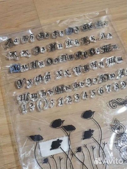 Набор штампов для скрапбукинга