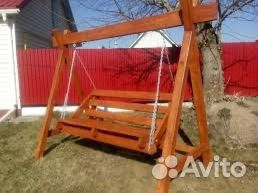 Качеля садовая