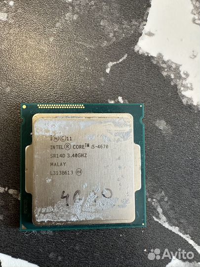 Процессор intel core i5 4670