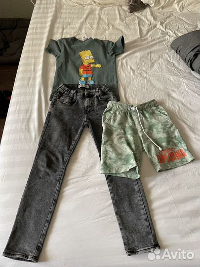Вещи на мальчика 140см 9 лет