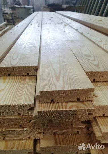 Половая шпунтованная доска из лиственницы массив