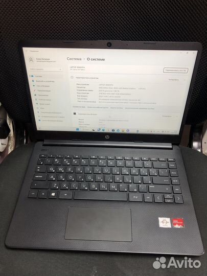 Ноутбук Hp 14S-Fq0086Ur 3B3M0Ea