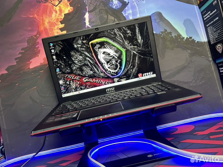 Игровой ноутбук MSI i7 GTX 860M 16GB озу SSD