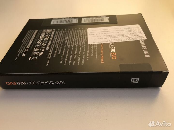 SSD накопитель Samsung 870 EVO 500GB