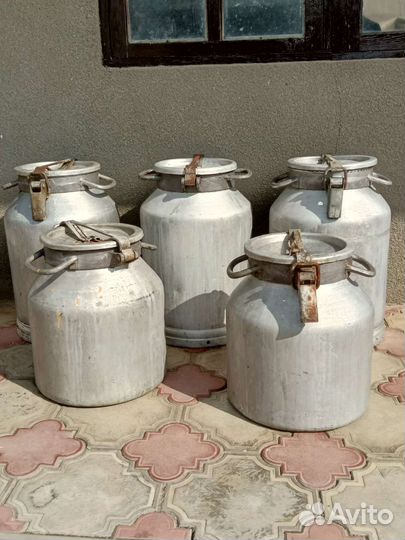 Фляга алюминиевая 40 л 25 л