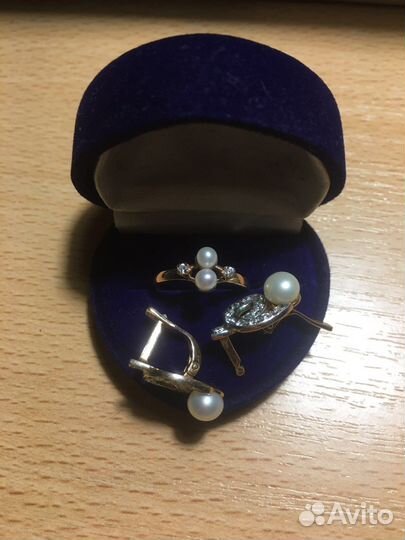 Кольцо,серёжки