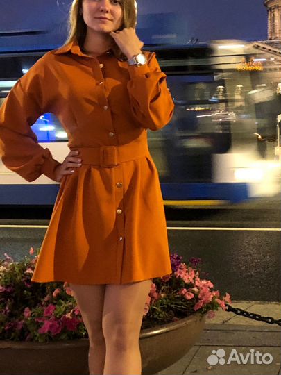 Платье рубашка