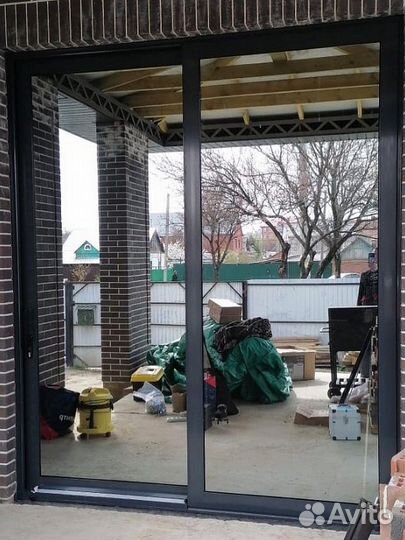 Алюминиевые окна на балкон