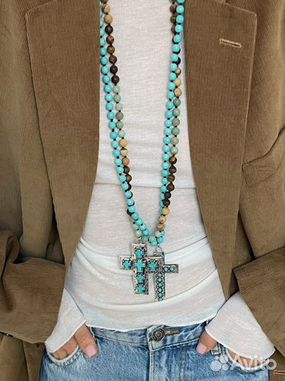 Украшение крест миконос/тулум