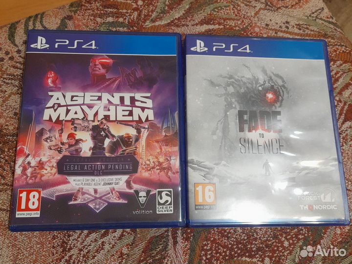 Диски на ps4